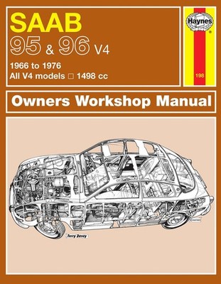 Saab 95 & 96 Benzin (1966-1976) Haynes Reparaturanleitung