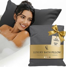 Luxury Bath Pillow Thick Comfortable Head Neck Back Support