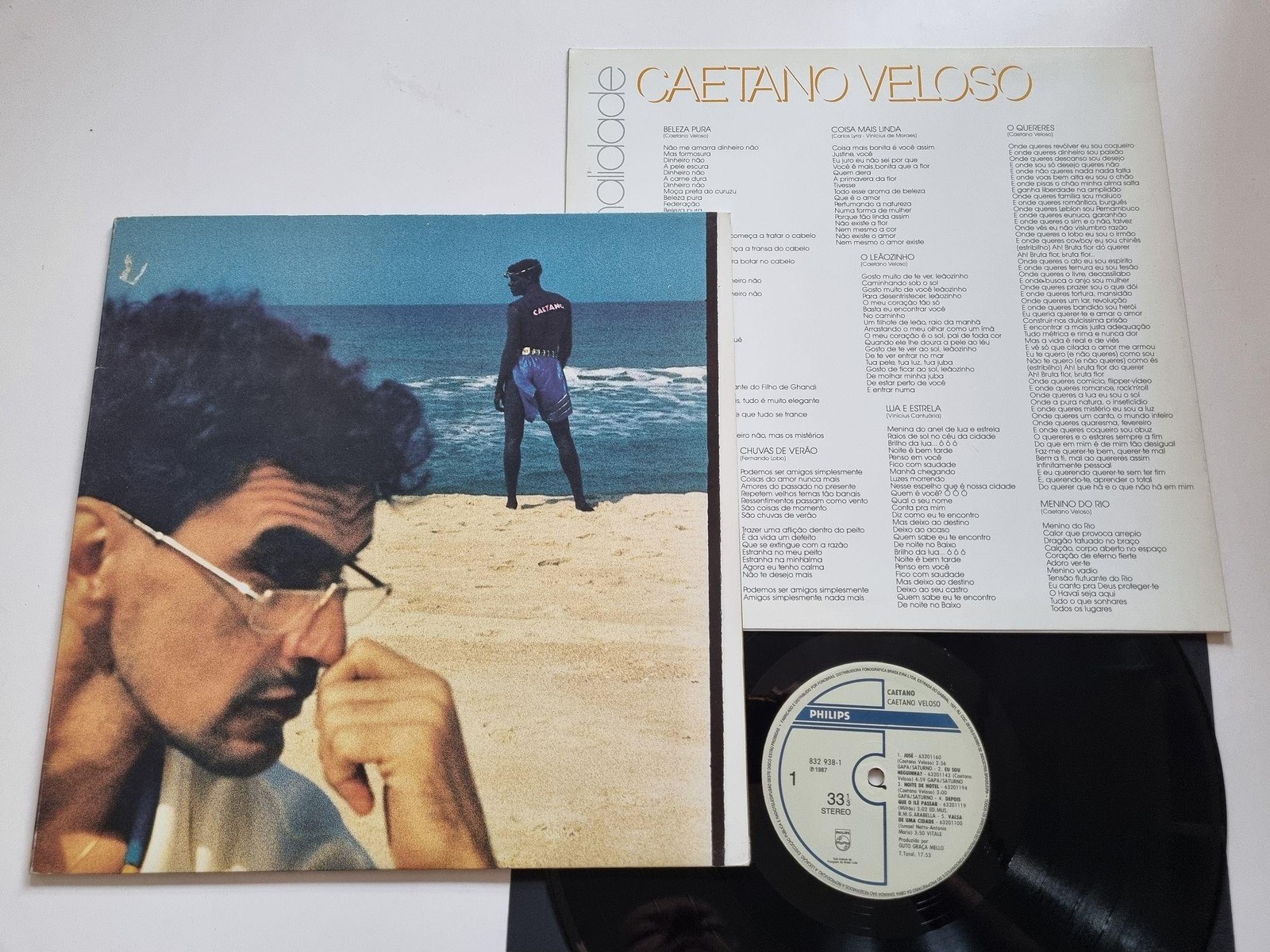 Caetano Veloso - Caetano Vinyl LP Brazil