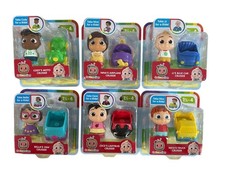 CoComelon Cruisers Toy Vehicles COMPLETE SET OF 6 Cody/Nina/JJ/Bella/CeCe/Nico