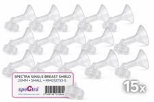 Spectra 20mm Single Breast Shield Small MM012753-S Lot of 15 NEW Sealed
