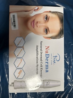 Pure Daily Care NuDerma Handheld Skin Therapy Wand Machine w/Neon