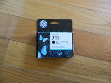 12/2026 Genuine HP 711 Large 80ml Black Cartridge CZ133A DesignJet T120 T520 NEW