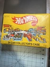 Hot Wheels Collectors Race Case,w/ 24 Cars, Redline, Mattel, Tootsie, Junk Lot