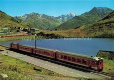 Eisenbahn Railway Chemin de Fer Ferrovia-- Furka Ober Alp Passhoehe Suisse Schwe