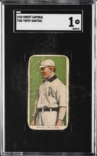 1909-11 T206 SWEET CAPORAL 350/30 TOPSY HARTSEL SGC 1