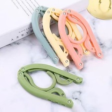 2/5/10 Travel Coat Hangers Foldable Portable Clothes Hangers Travel Hanger UK