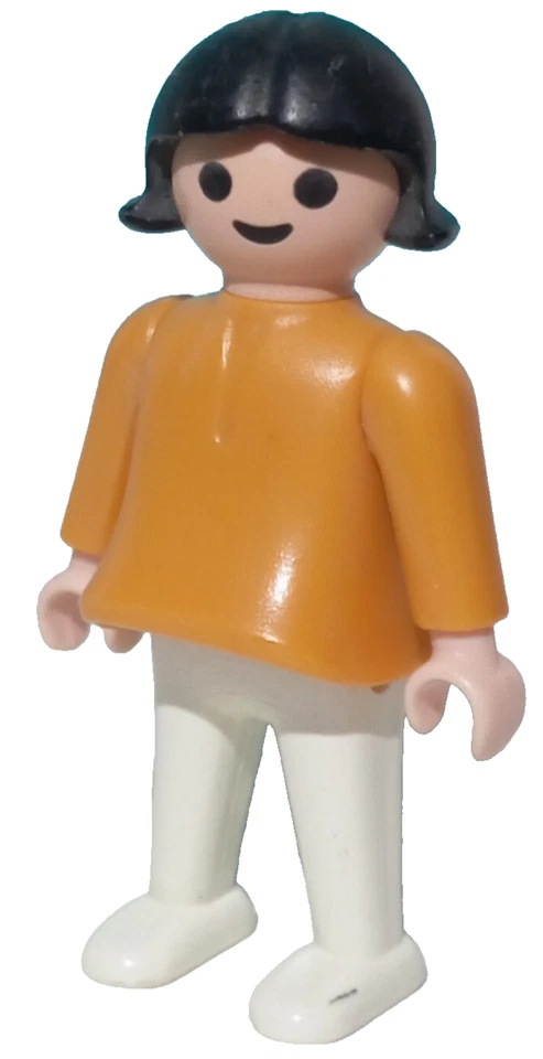 PLAYMOBIL FIGURINE FILLE ESQUIMAL REF 3465 3466 3910 ESQUIMAUX IGLU POLO NORD - Photo 1/1