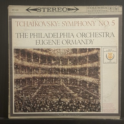 Tchaikovsky Symphony No 5 Eugene Ormandy 1960 CBS Masterworks 12  360° Stereo EX