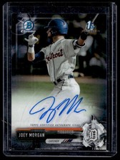 2017 Bowman Draft Chrome Pick Autographs Joey Morgan RC Auto Detroit Tigers