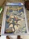 Amazing Spider-Man #74 CGC 7.5 OW/W Pages Last 12 Cent Issue