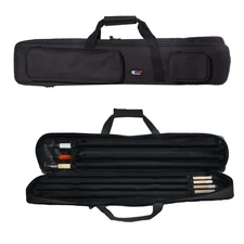 GSE Games & Sports Expert 3x4 Soft Pool Cue Case Billiard Pool Cue Stick Carr...