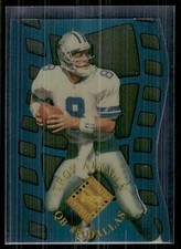 1996 Collectors Edge Advantage Pop Warner Troy Aikman /5000 Dallas Cowboys #CC18