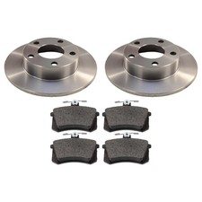 Bremsen Set hinten für AUDI A4 (8D,B5) quattro - Bremsscheiben + Bremsbeläge