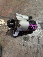 CITROEN BERLINGO STARTER MOTOR B9 , 1.6L PETROL MANUAL ,07/10-12/18 , V764559480