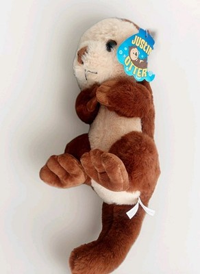Justin Otter Toy Factory Plush Stuffed Animal 2024 New With Tags 14''
