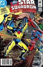 All Star Squadron #21 FN 1983 Stock Image