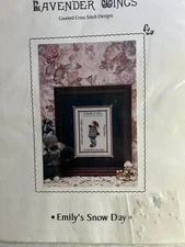 Lavender Wings-Emily's Snow day chart & Embellishment Pack