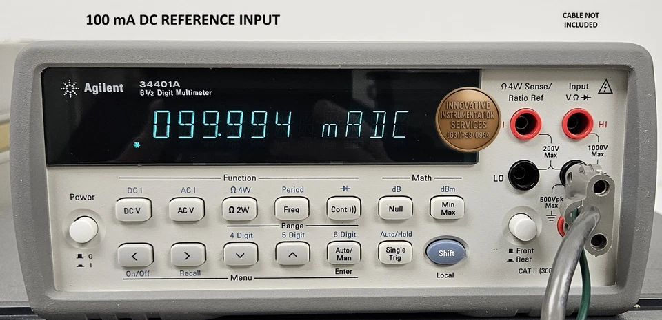 Agilent 34401A 6.5 Digit Multimeter Calibrated! Tested! Mint Condition ! - Image 2 of 4