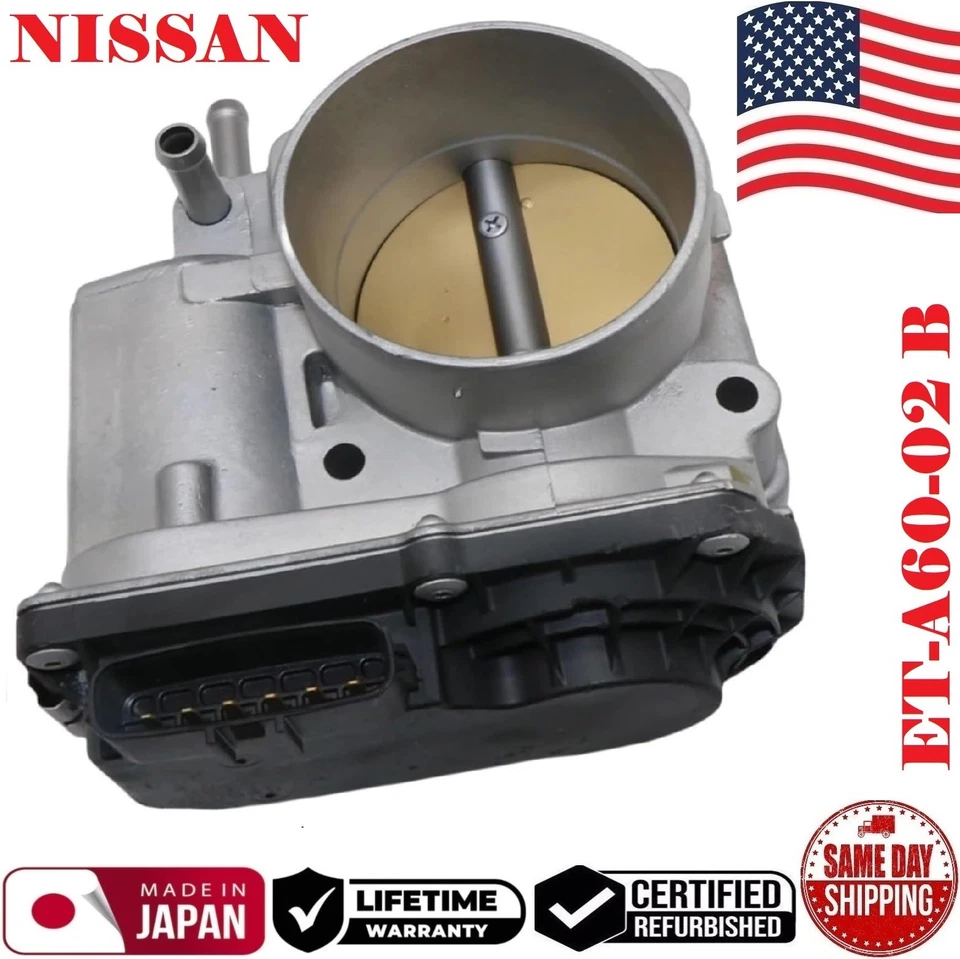 ✅Cuerpo del acelerador genuino para Nissan Sentra Versa Cube 2007-2021 NV200 #ET-A60-02 Foto 2 de 2