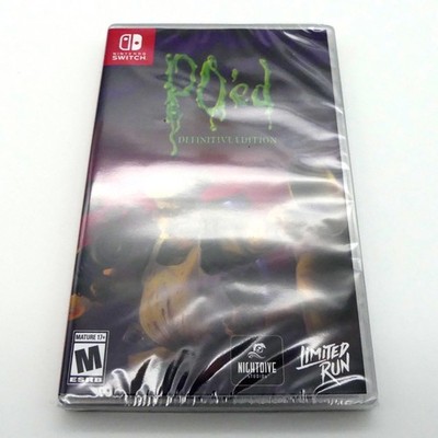 PO'ed: Definitive Edition Nintendo Switch Limited Run Games LRG#261 Neu Sealed