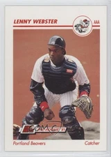 1991 Line Drive Pre-Rookie AAA Lenny Webster #422