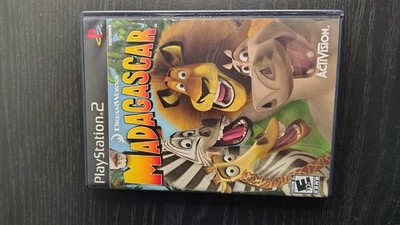 Madagascar Sony PlayStation 2, 2005 Complete with Manual, Tested Working