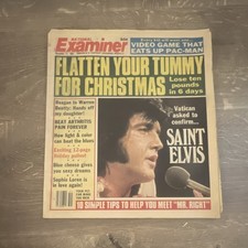 National Examiner Tabloid December 21, 1982 Elvis Presley featured 