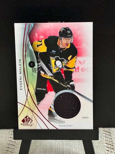 2024-25 Upper Deck SP Game Used Red Jersey Evgeni Malkin #55