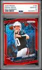 2025 PANINI PRIZM RED SHIMMER #165 DRAKE MAYE 12/49 PSA 10