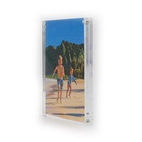 Acryl-Fotorahmen Doppelseitig Magnetisch A5 Bilderrahmen 8X6 Zoll FüR Den Tisch