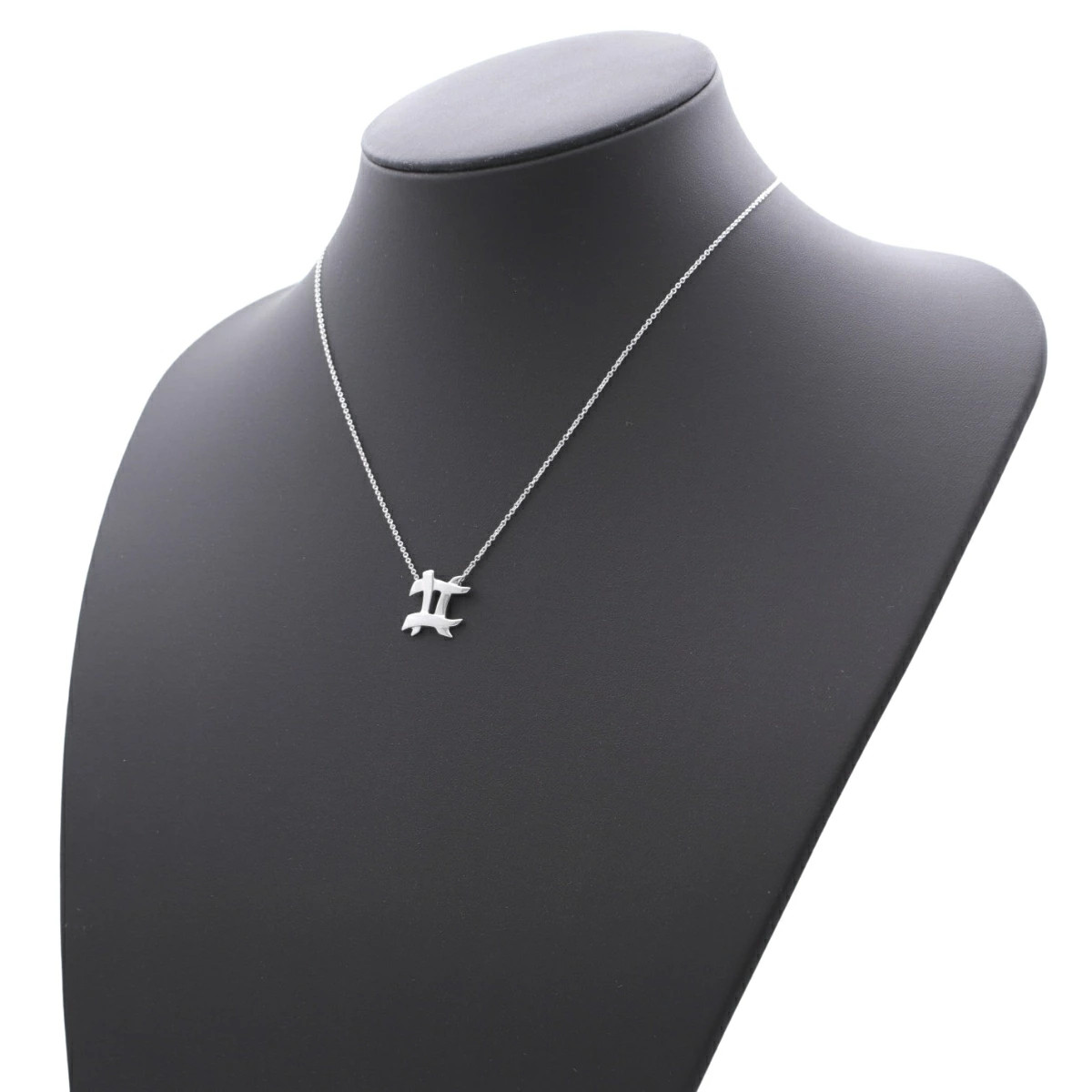 Tiffany & Co. Necklace Paloma Picasso Gemini Motif Pendant Charm Silver Ladies View 6