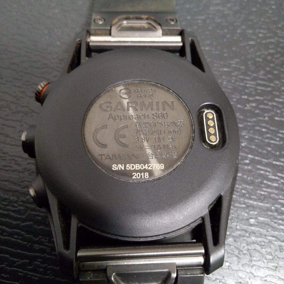 GARMIN Approach S60 Premium GPS Golf Watch Ceramic Version Black