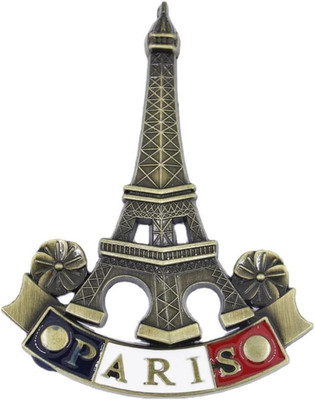 3D-Kühlschrankmagnet aus Metall, Motiv: Eiffelturm, Paris, Frankreich, Souvenir,