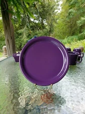 BISTRO style DINNER PLATE mulberry purple HOMER LAUGHLIN FIESTA WARE 10.5" new