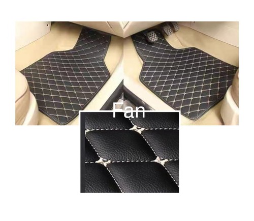 4Pcs PU Leather Car Floor Mats Front Rear Liner Weather Set Car Accessories - - Bild 3 von 4