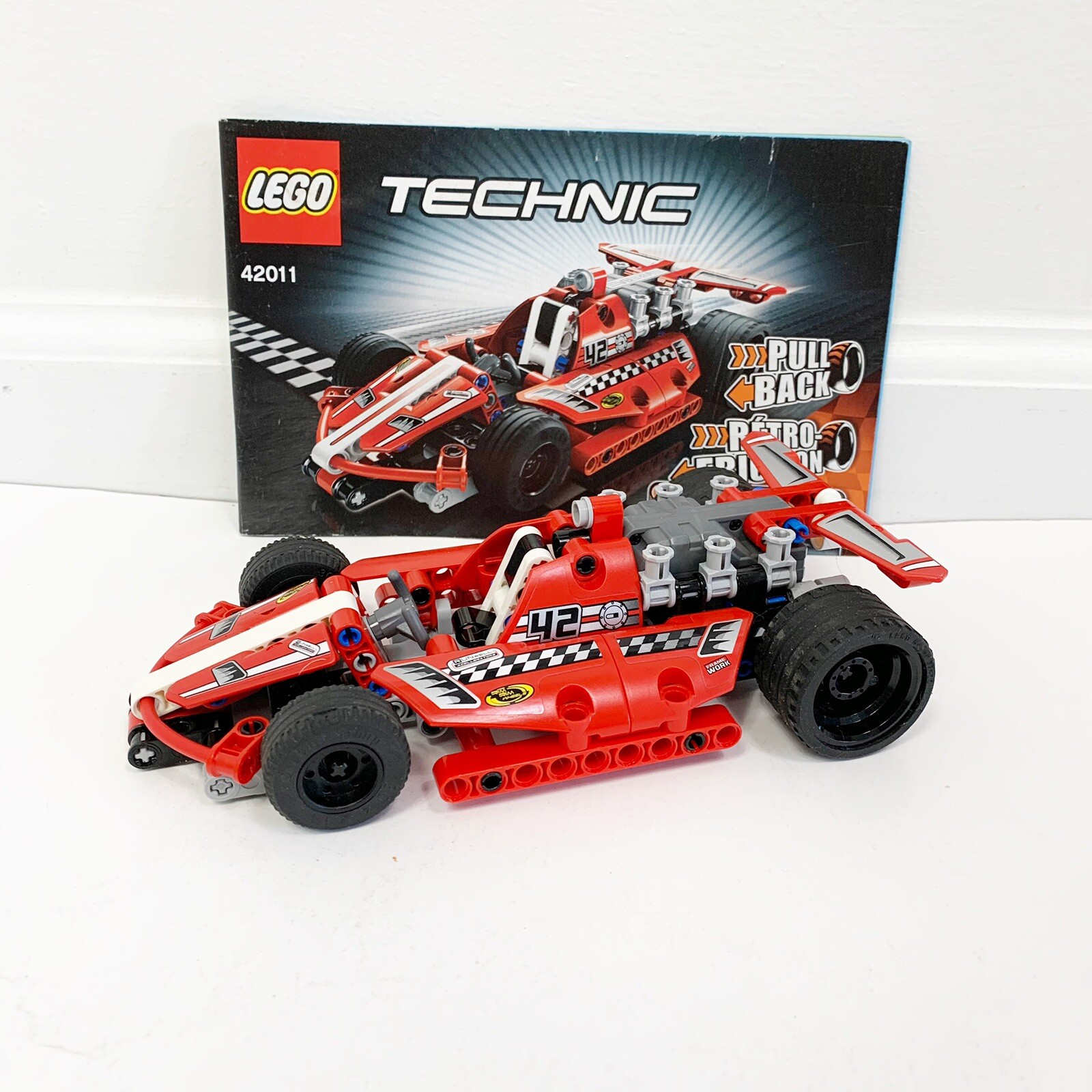 lego technic red car