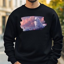 Samoyed Anime Sweatshirt Cosy And Perfect For Any Occasion S To 4XL
