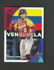 2023 Topps Series 2 Andres Gimenz World Baseball Classic #WBC-47 Guardians