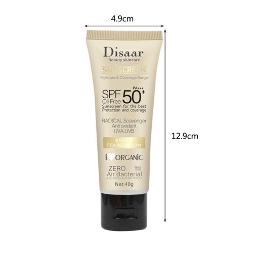 SPF50 Body Sun Cream Portable 40g Sunscreen Lotion Anti Aging for All Skin Types - Picture 10 of 12