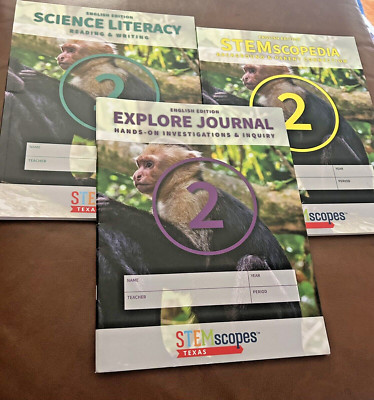 STEMscopes Texas Grade 2 Bundle - Explore Journal Science Literacy ...