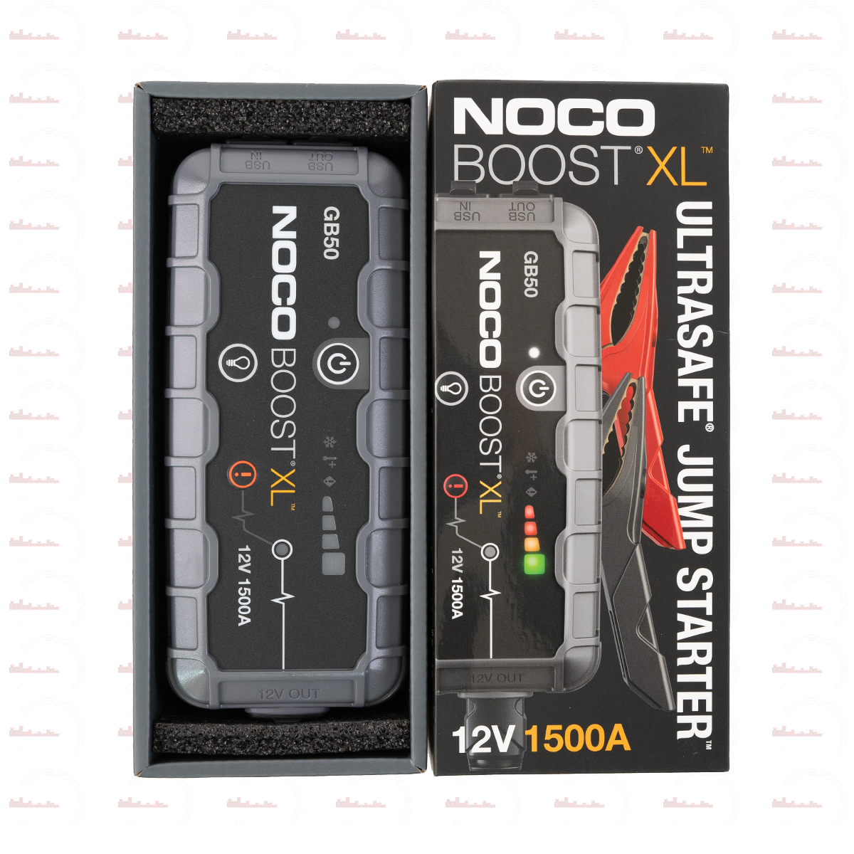 KFD Caricabatterie Da Auto 56W Per NOCO XGC4 | Adattatore Accendisigari 12V/24V A 14V 4A Per Boost GB70, GB150, GB250, GB500
