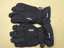 Hestra Gloves Adult Size 12 Black Ski Grip Palm Insulated Lined Gore-tex