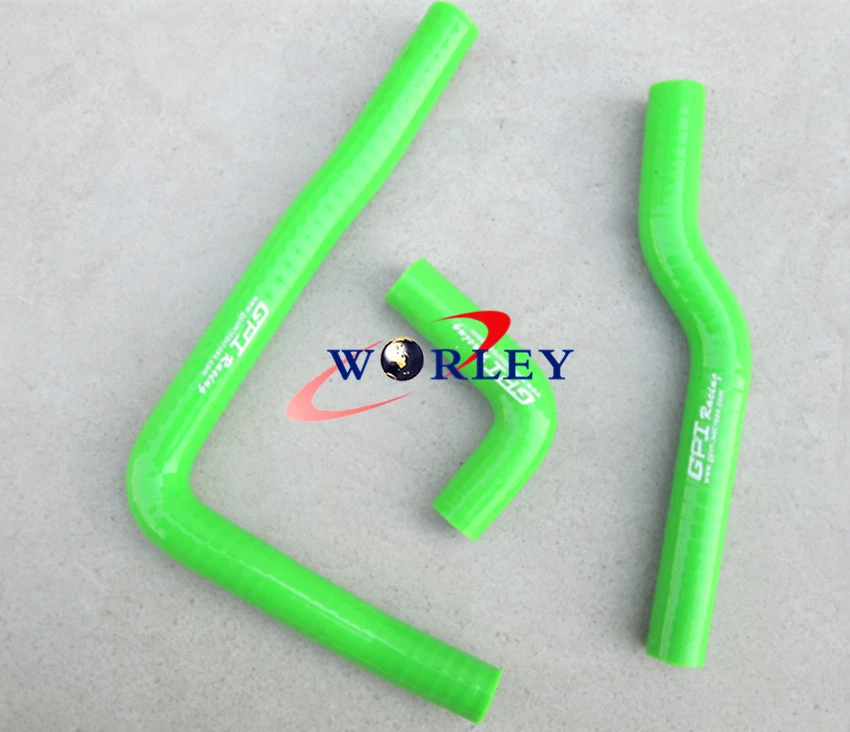 Manguera de radiador de silicona para KAWASAKI KX65 KX 65 2000-2012 01 02 03 04 05 06 07 08 Foto 3 de 4
