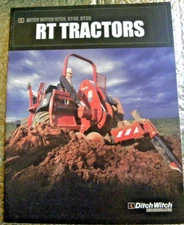 Factory 2006 Ditch Witch RT Tractors Dealership Spec Brochure FREE SHIPPING