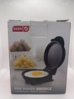 Mini Maker Electric Round Griddle For Individual, Pancakes, Cookies, Egg & Other