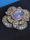 10 mm Genuine Tanzanite Oval Cabochon Ring SIZE 7 — photo 8
