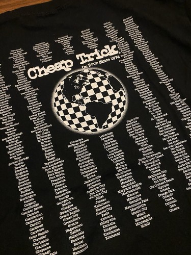 Vintage 90s Y2k Cheap Trick Band Shirt XL - 第 4/6 張圖片
