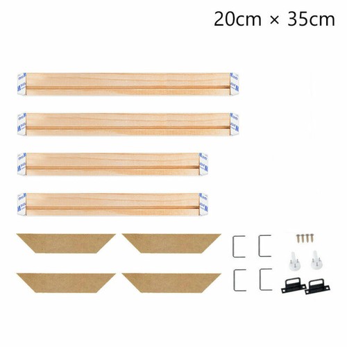 DIY Sturdy Wood Bar Stretcher Strip Art Frame For Canvas Painting Multiple Sizes - Picture 14 of 82