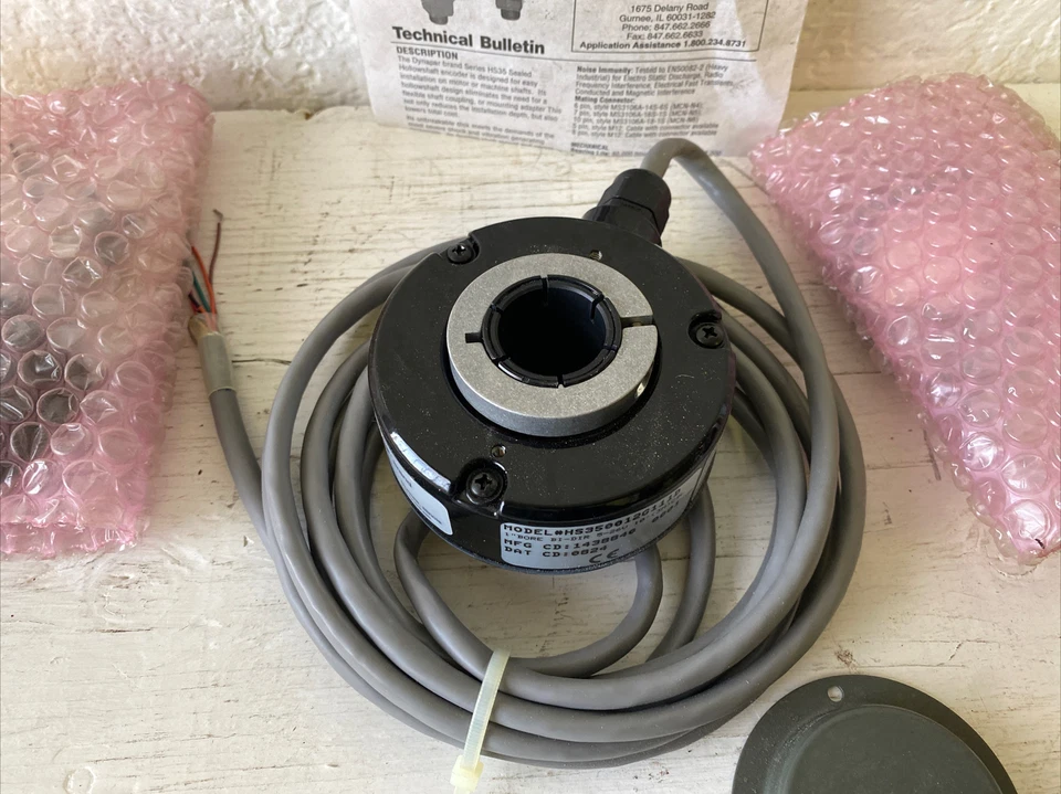 Dynapar HS350012G111D 1” Bore BI-DIR 5-26V 10’ (3M) CBL - Image 3 of 4